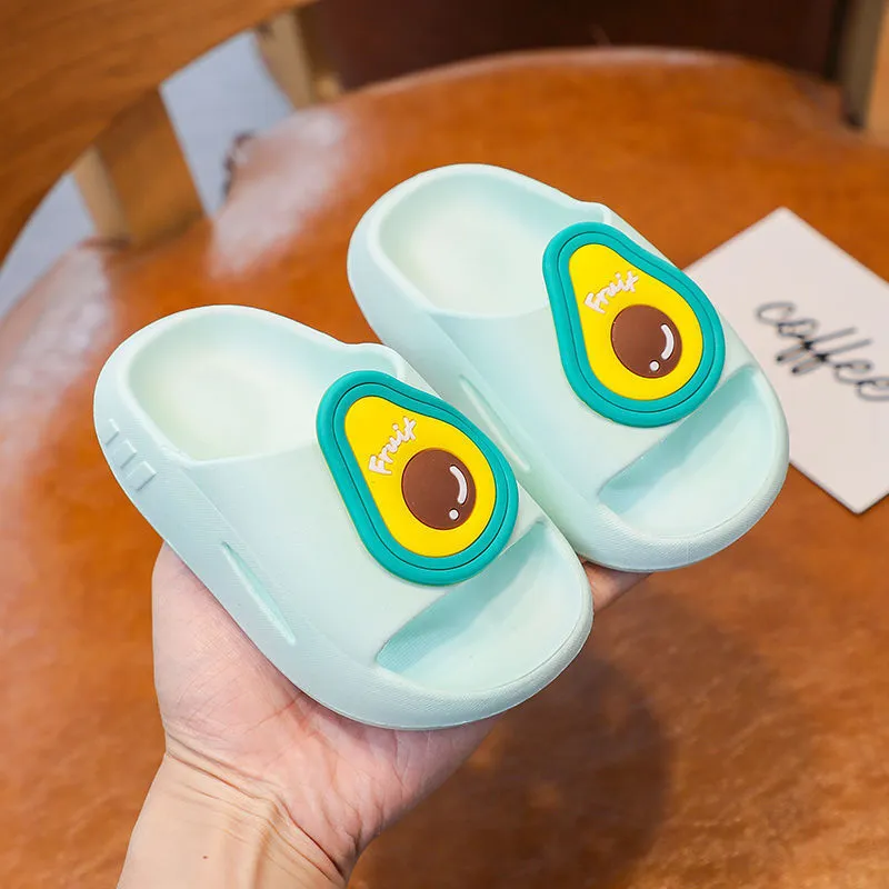 New Cute Children's Soft Comfortable Platform Outing Children's Baby Boy and Girl Summer Floor Shoes Bathroom Soft Bottom Slippers