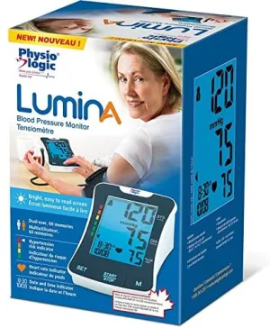 New in slightly damaged box! Blood Pressure Monitor Advanced Automatic Digital LuminA by Physio Logic! Top of the line blood pressure monitor is completely automatic