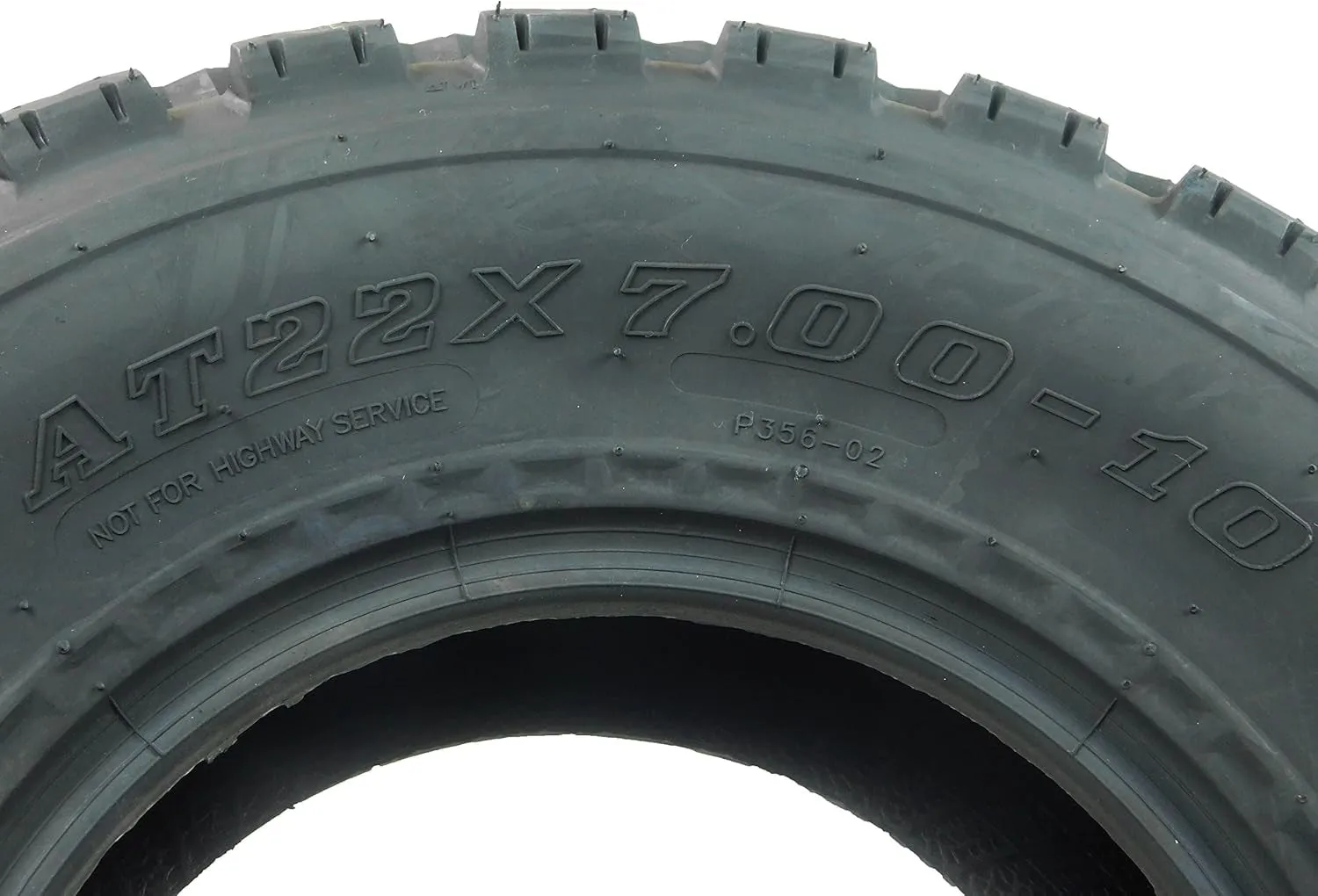 New MASSFX (2) 22x7x10 Sport ATV Tires 22x7-10 Front 2 Set 4 ply 22x7/10