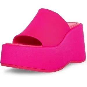NIB Madden Girl Women's Nicco Wedge Sandal Sz 6.5