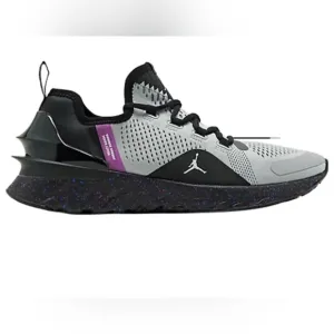 Nike Air Jordan React Havoc Black Gray Purple Size 10.5