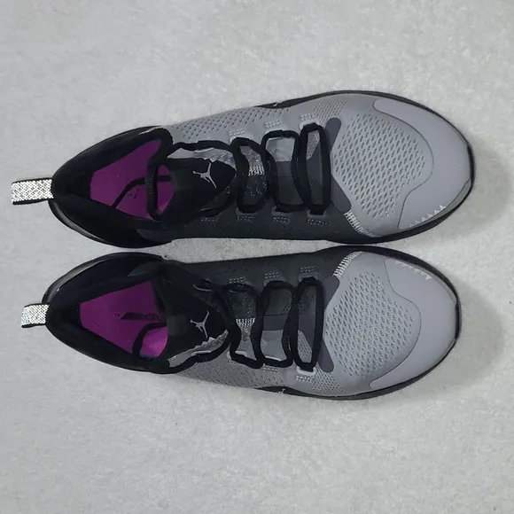 Nike Air Jordan React Havoc Black Gray Purple Size 10.5