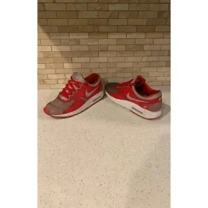 Nike Air Max Zero Essential GS Red White Gray Sneakers 881224-003