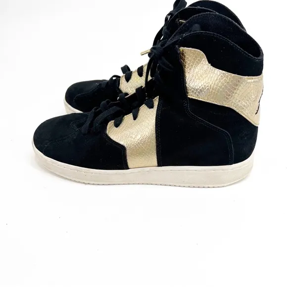 Nike Jordan Westbrook 0.2 E Hightop Black &amp; Gold, Size 9.5