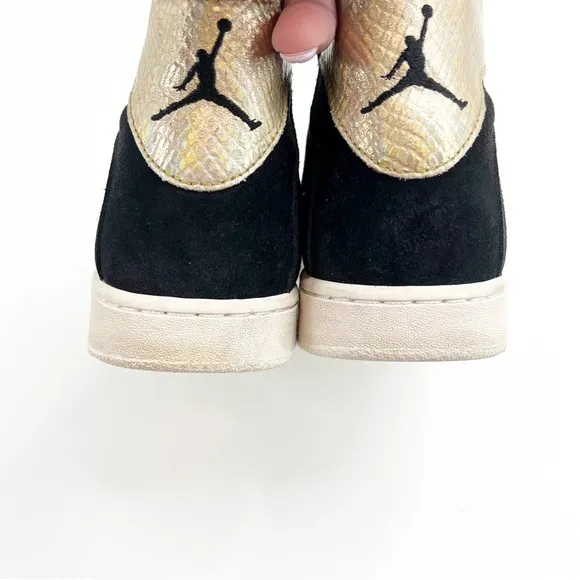 Nike Jordan Westbrook 0.2 E Hightop Black &amp; Gold, Size 9.5