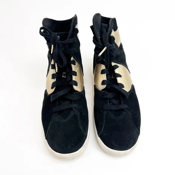 Nike Jordan Westbrook 0.2 E Hightop Black &amp; Gold, Size 9.5