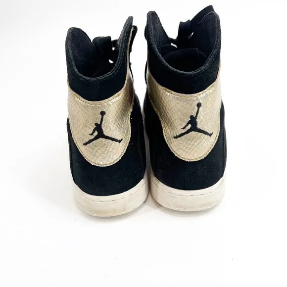 Nike Jordan Westbrook 0.2 E Hightop Black &amp; Gold, Size 9.5