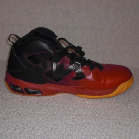Nike Men's Air Jordan Melo M9 Blk/Red 551879-028 Basketball Shoes Size 10 @A