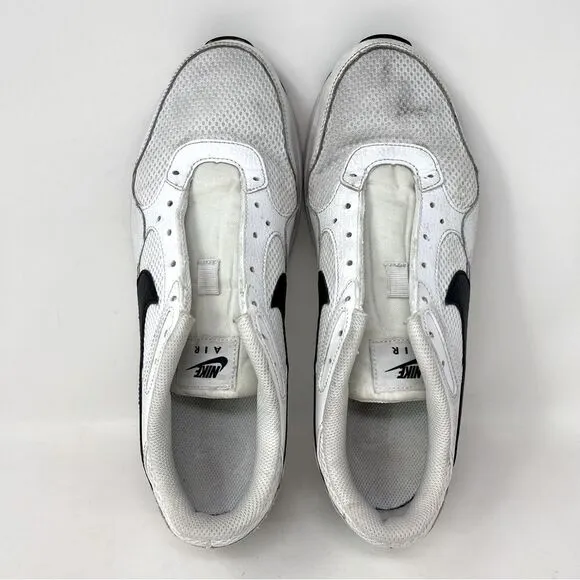 Nike Men's Air Max SC Shoes, size US 9.5, white with black swoosh