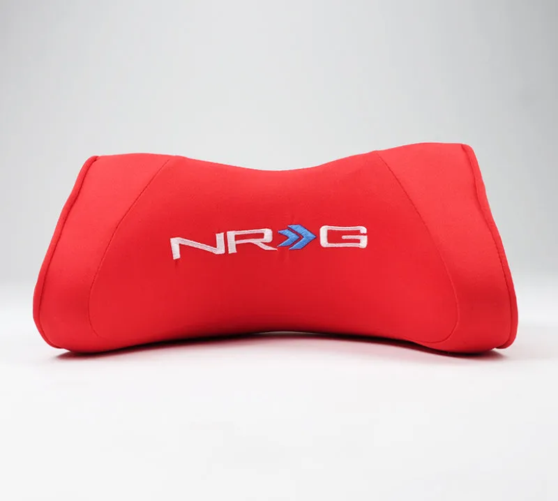 NRG Memory Foam Neck Pillow For Any Seats- Red