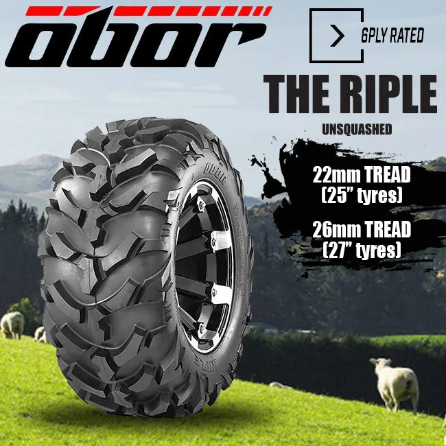 OBOR Riple ATV Tyre - 6ply