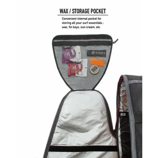 Ocean and Earth Boardbag Quad Coffin
