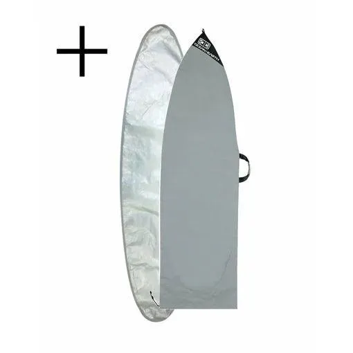 Ocean and Earth Boardbag Quad Coffin