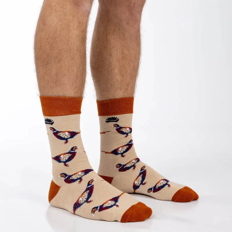 Pheasants Bamboo Socks by Hedgy Socks