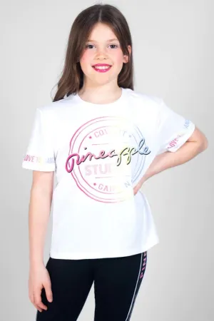 Pineapple Rainbow Logo T Shirt