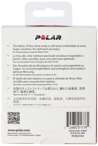 Polar Soft Strap Set, M-XXL