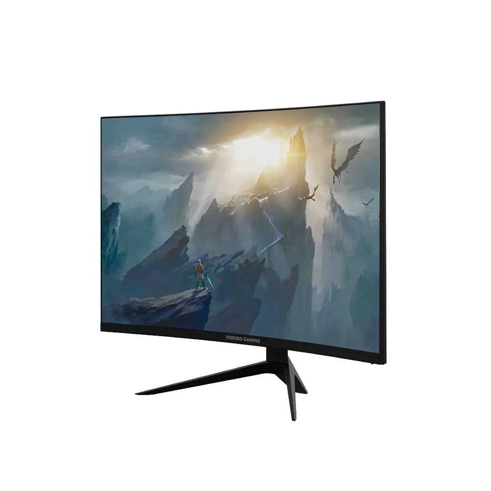 Porodo Gaming Monitor Wide-Curved QHD Monitor 32"