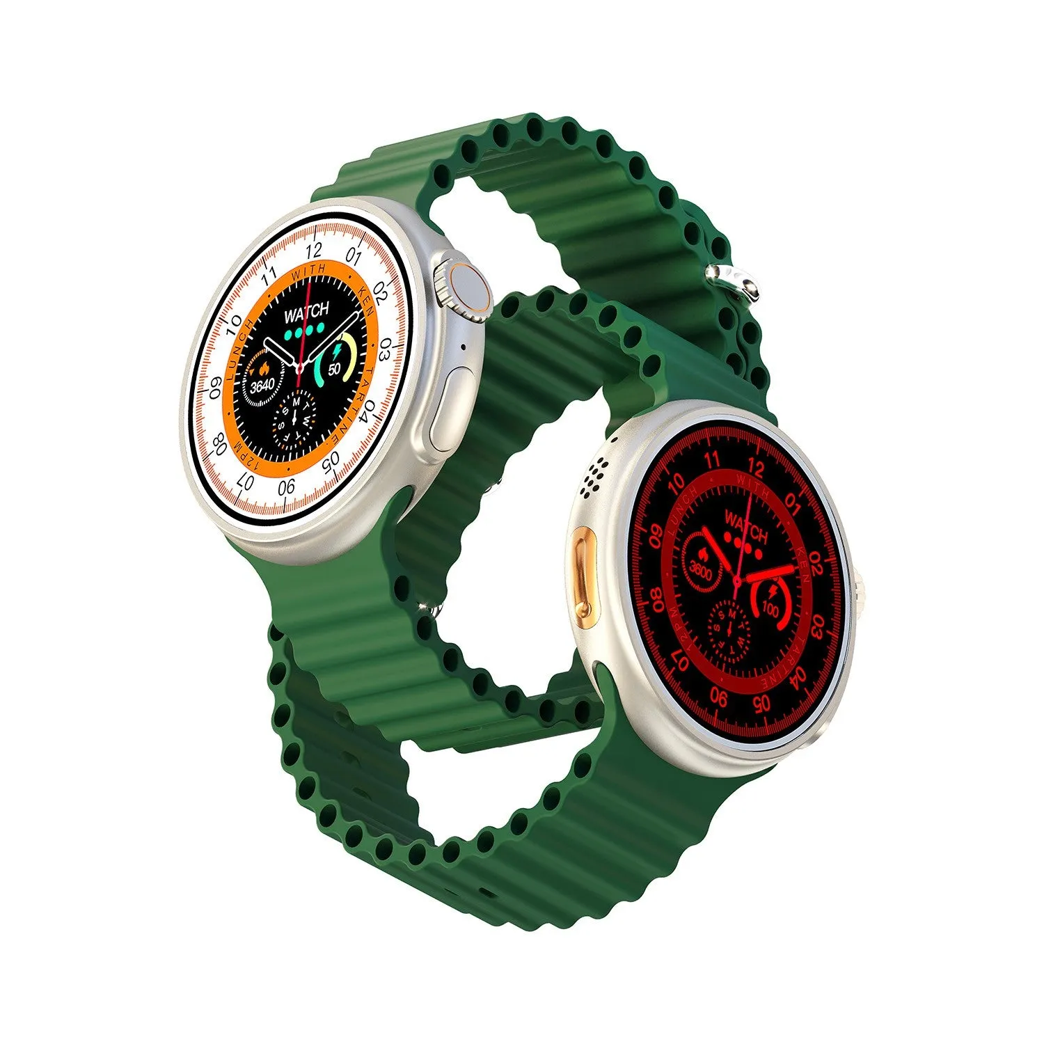 Porodo - Ultra Evo Smart Watch 1.51" Wide Touch Screen