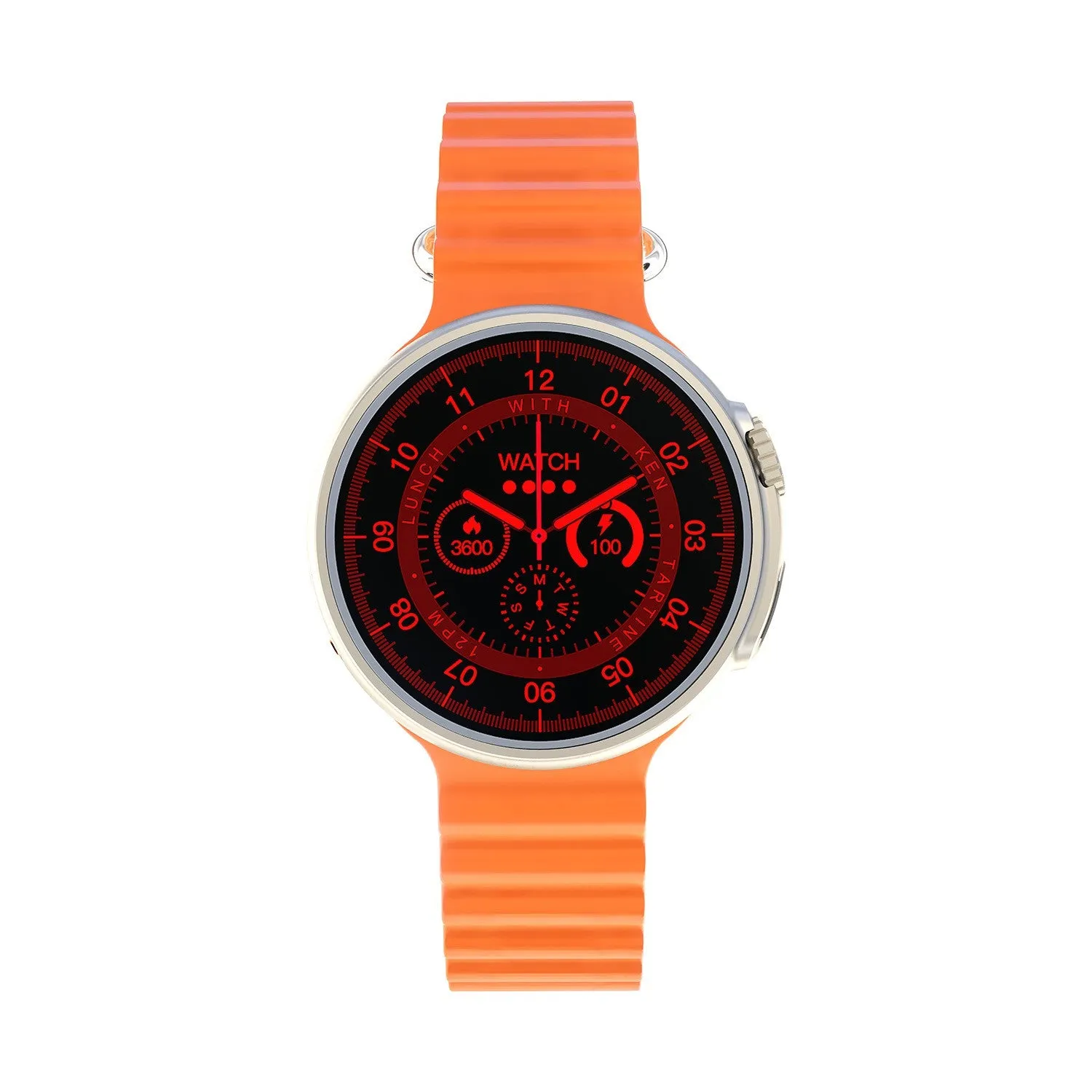 Porodo - Ultra Evo Smart Watch 1.51" Wide Touch Screen