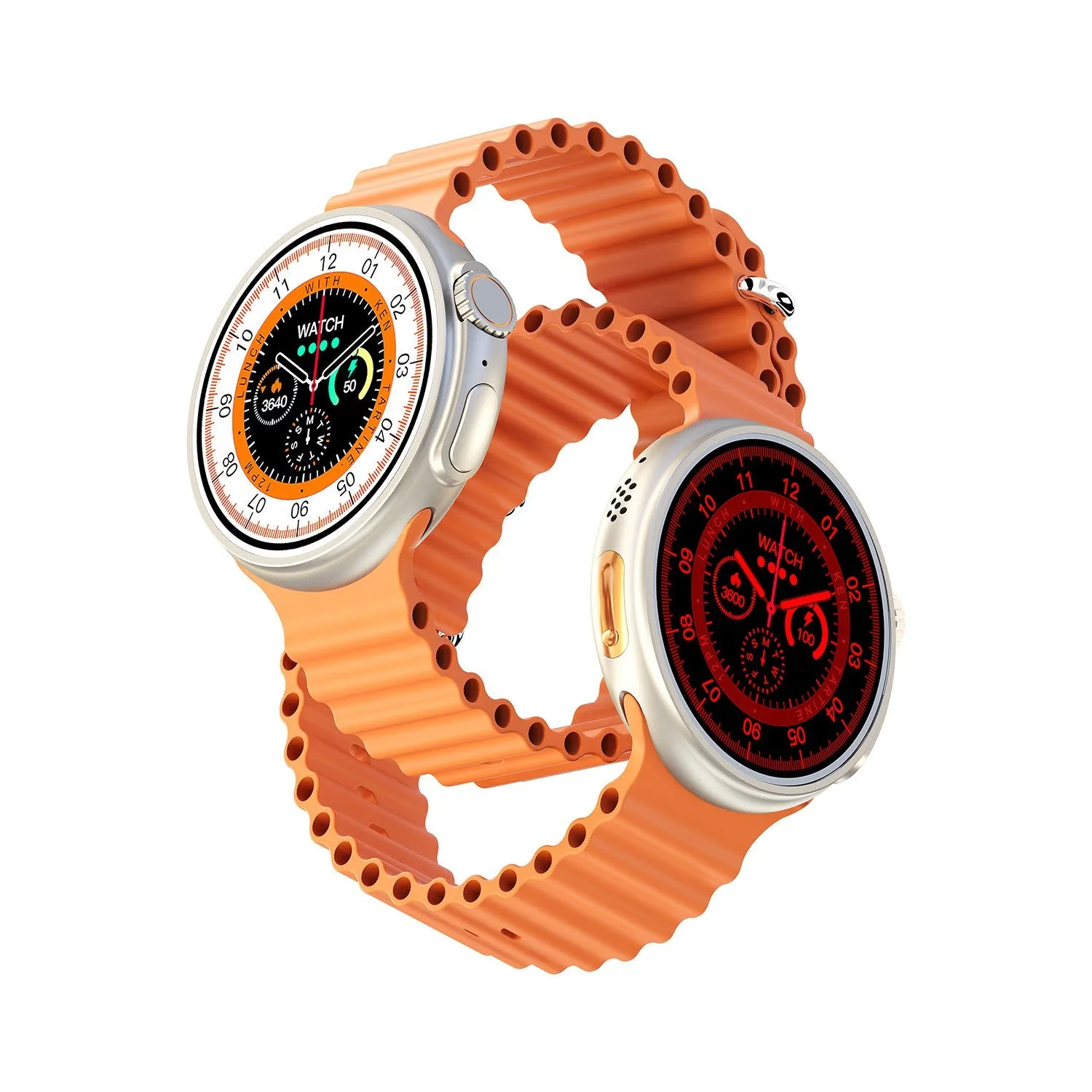 Porodo - Ultra Evo Smart Watch 1.51" Wide Touch Screen