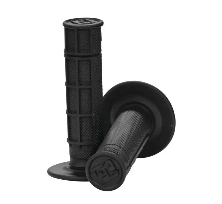 ProTaper Race Cut Half Waffle Grips - Black