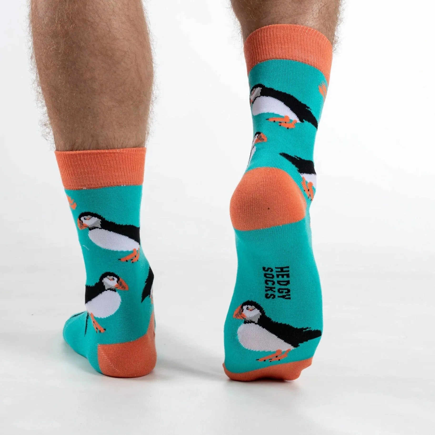 Puffin Bamboo Socks by Hedgy Socks