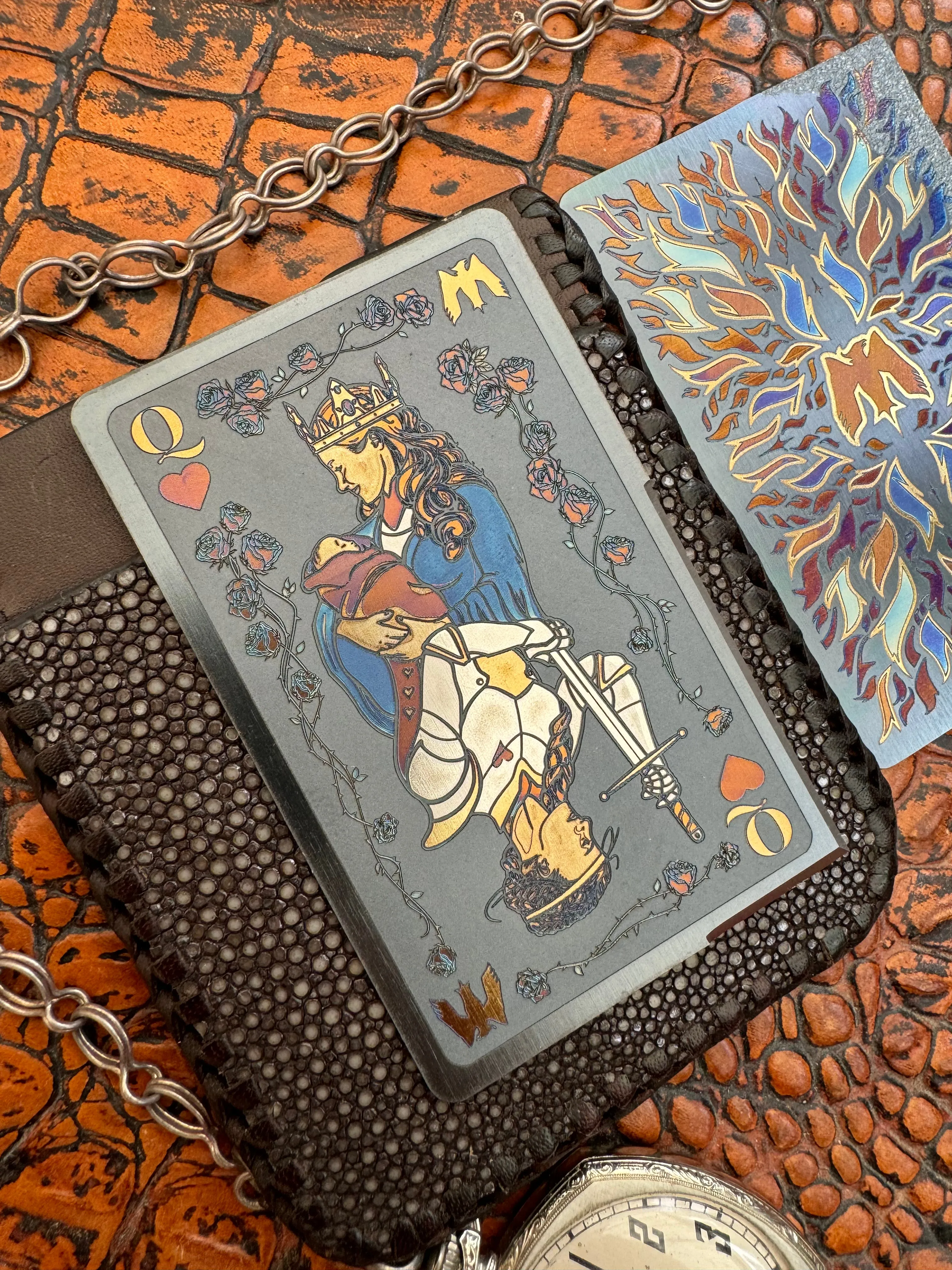 "Rosenkönigin der Nacht" Cutting Card™