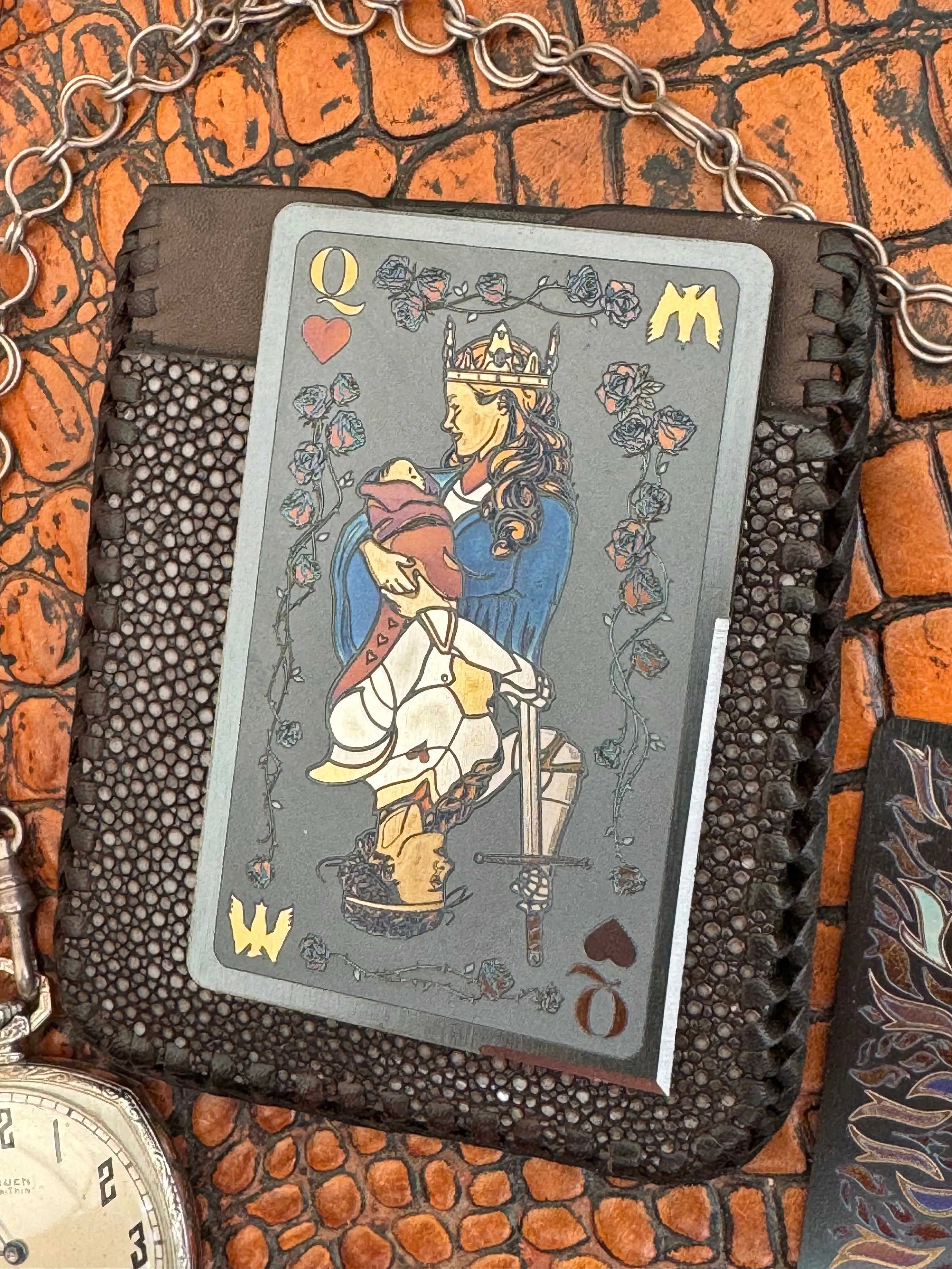 "Rosenkönigin der Nacht" Cutting Card™