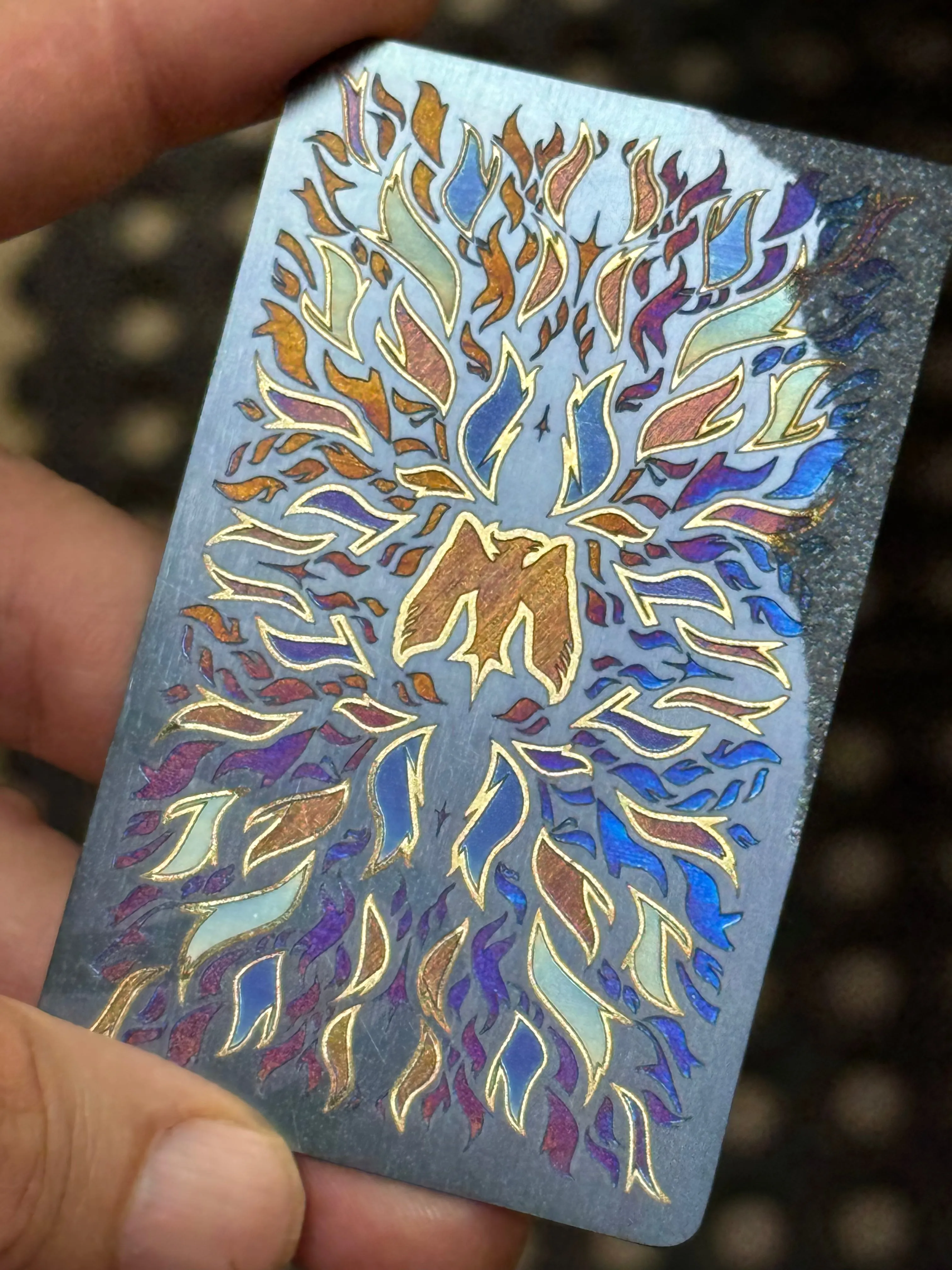 "Rosenkönigin der Nacht" Cutting Card™