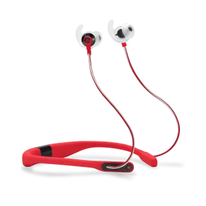 Reflect Fit in-Ear Wireless Headphones with Heart-Rate Monitor, Red