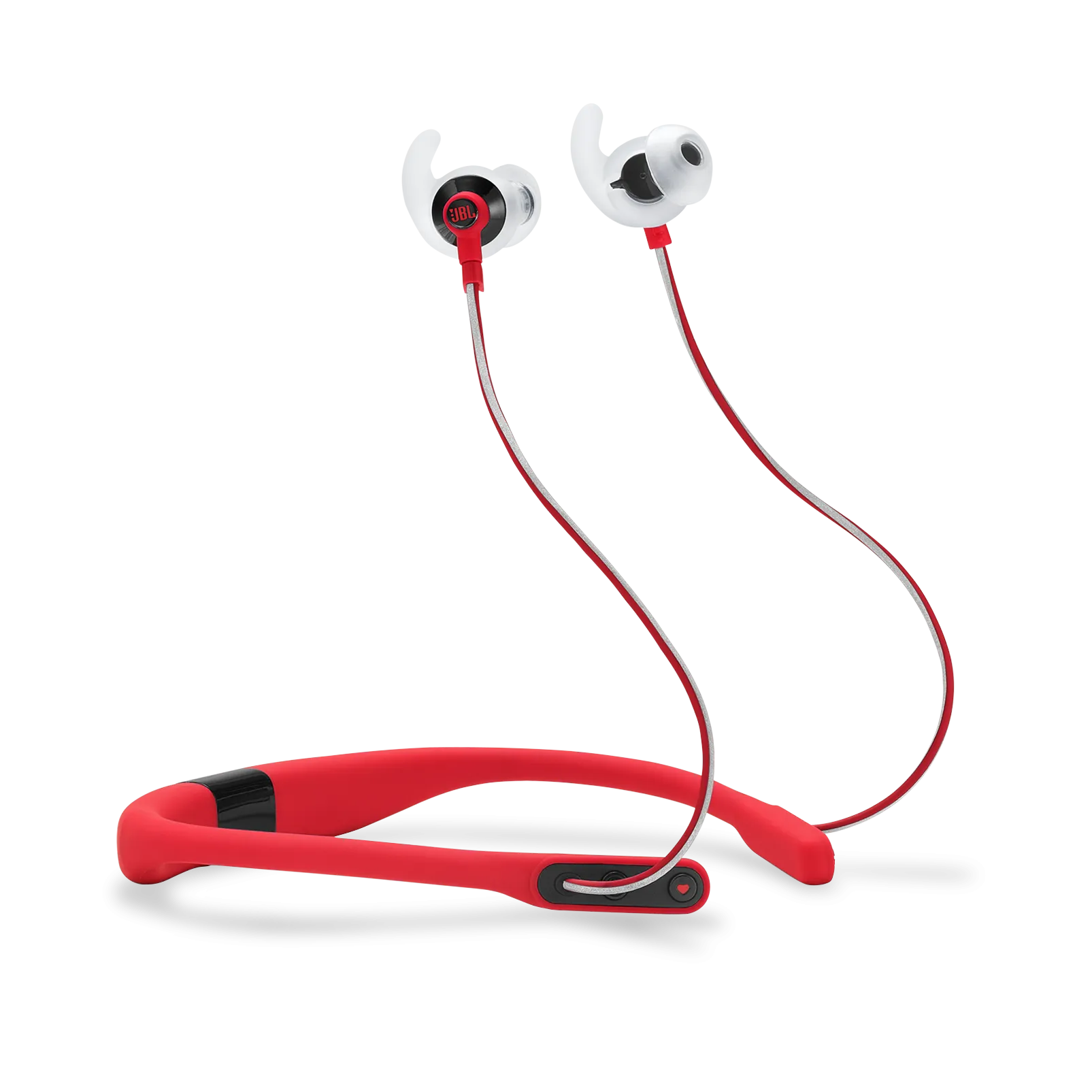Reflect Fit in-Ear Wireless Headphones with Heart-Rate Monitor, Red