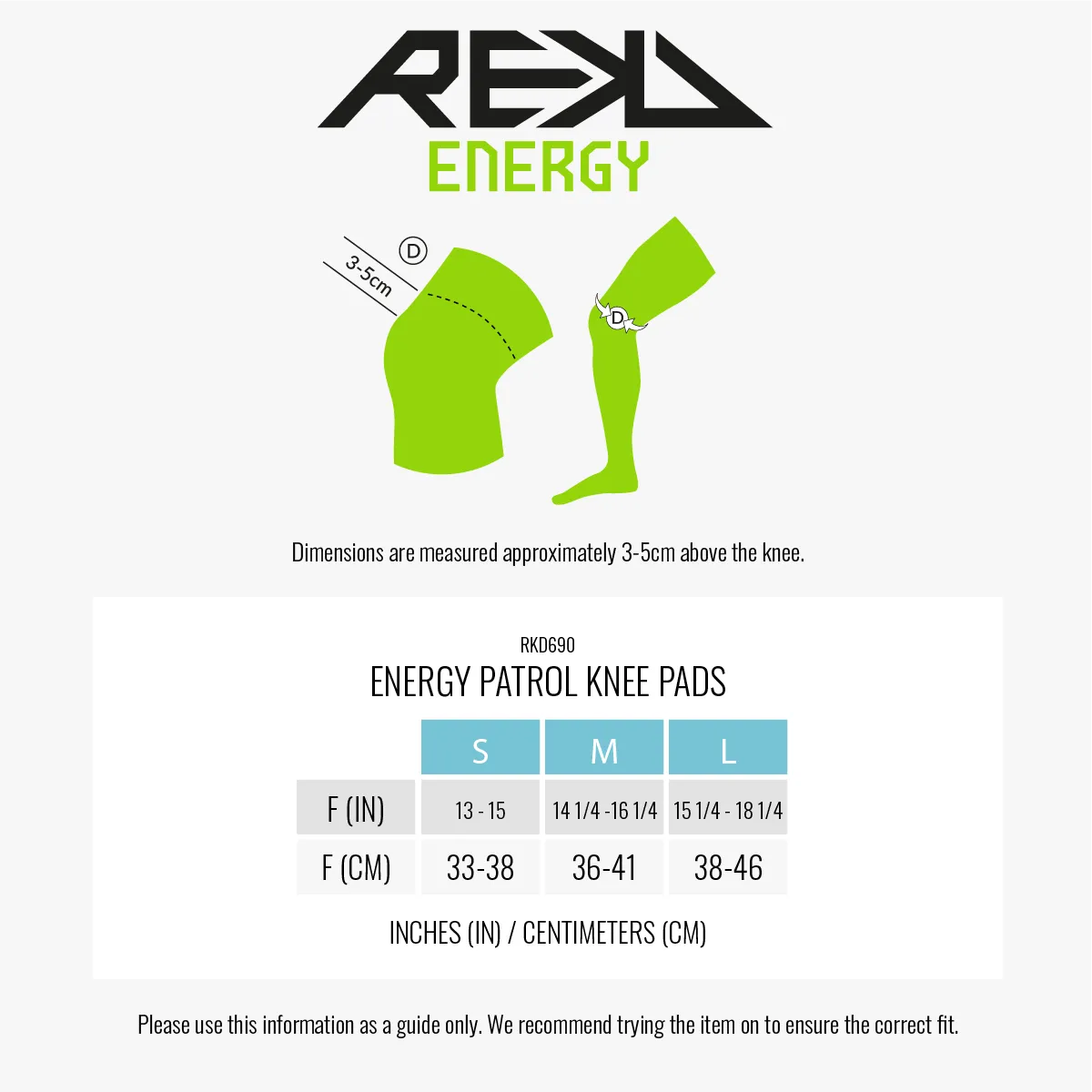 Rekd Energy Patrol Knee Pads - Black