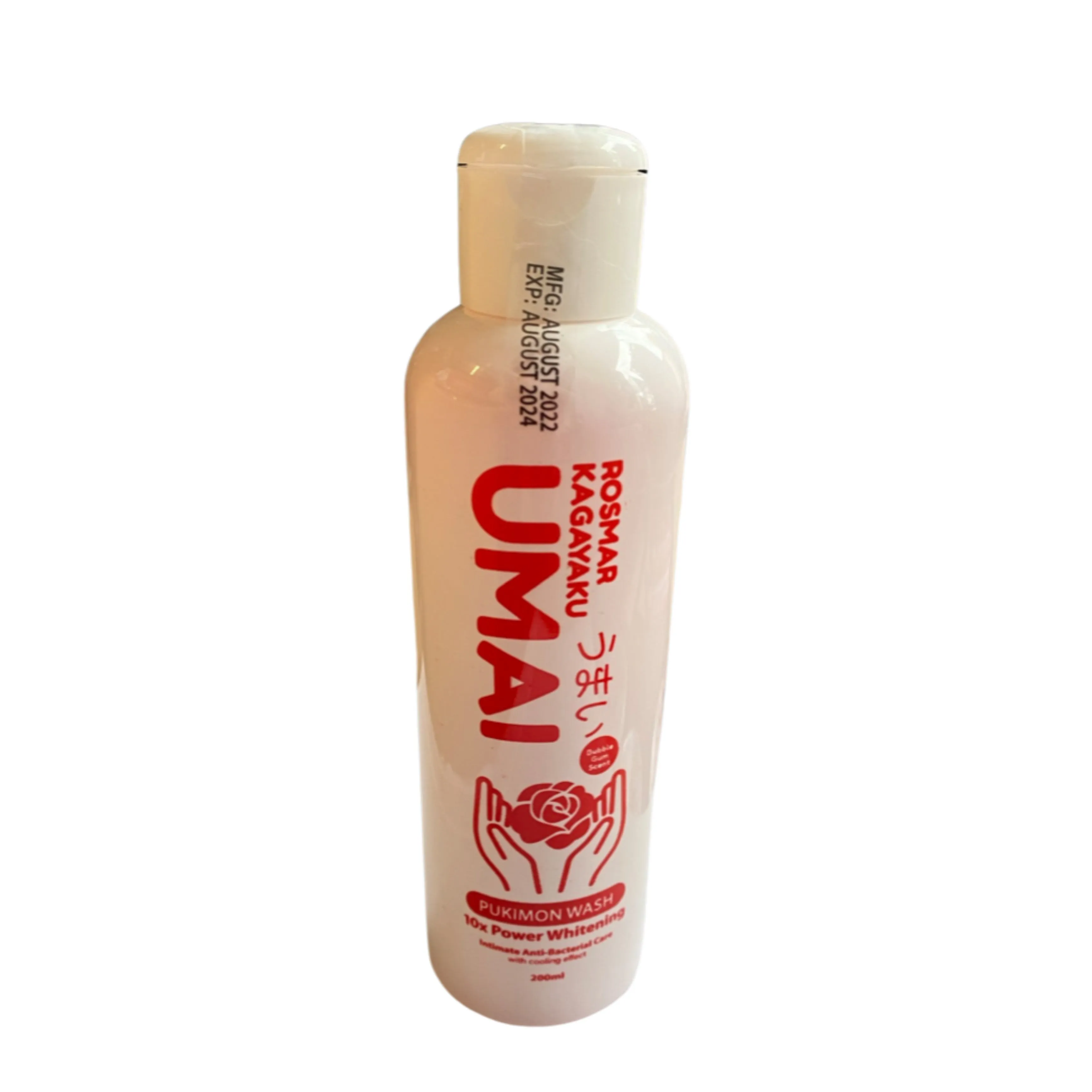 ROSMAR Kagayaku Umai Pukimon Wash Intimate Anti-Bacterial Care with Cooling Effect 200ml