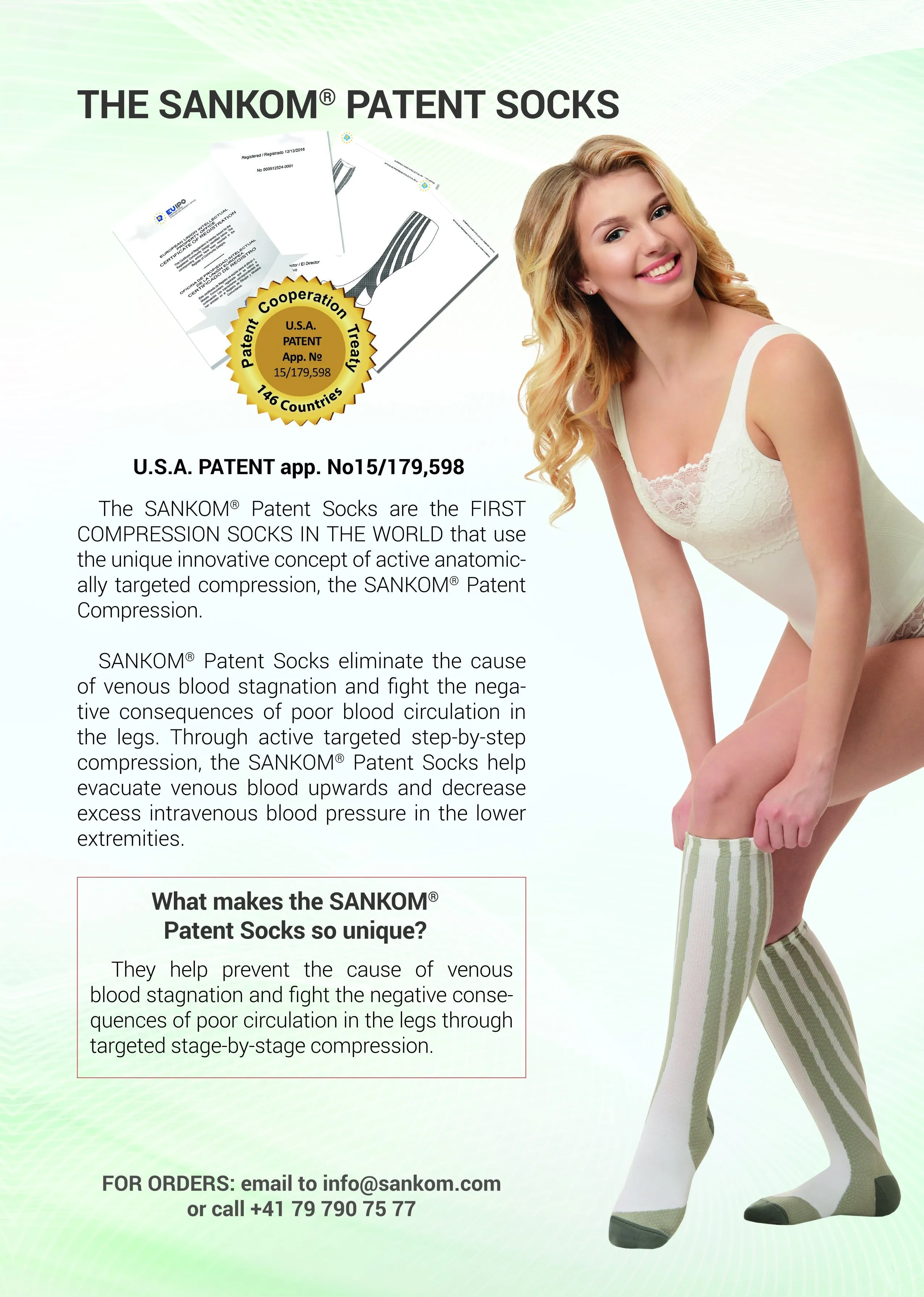 Sankom Patent Socks