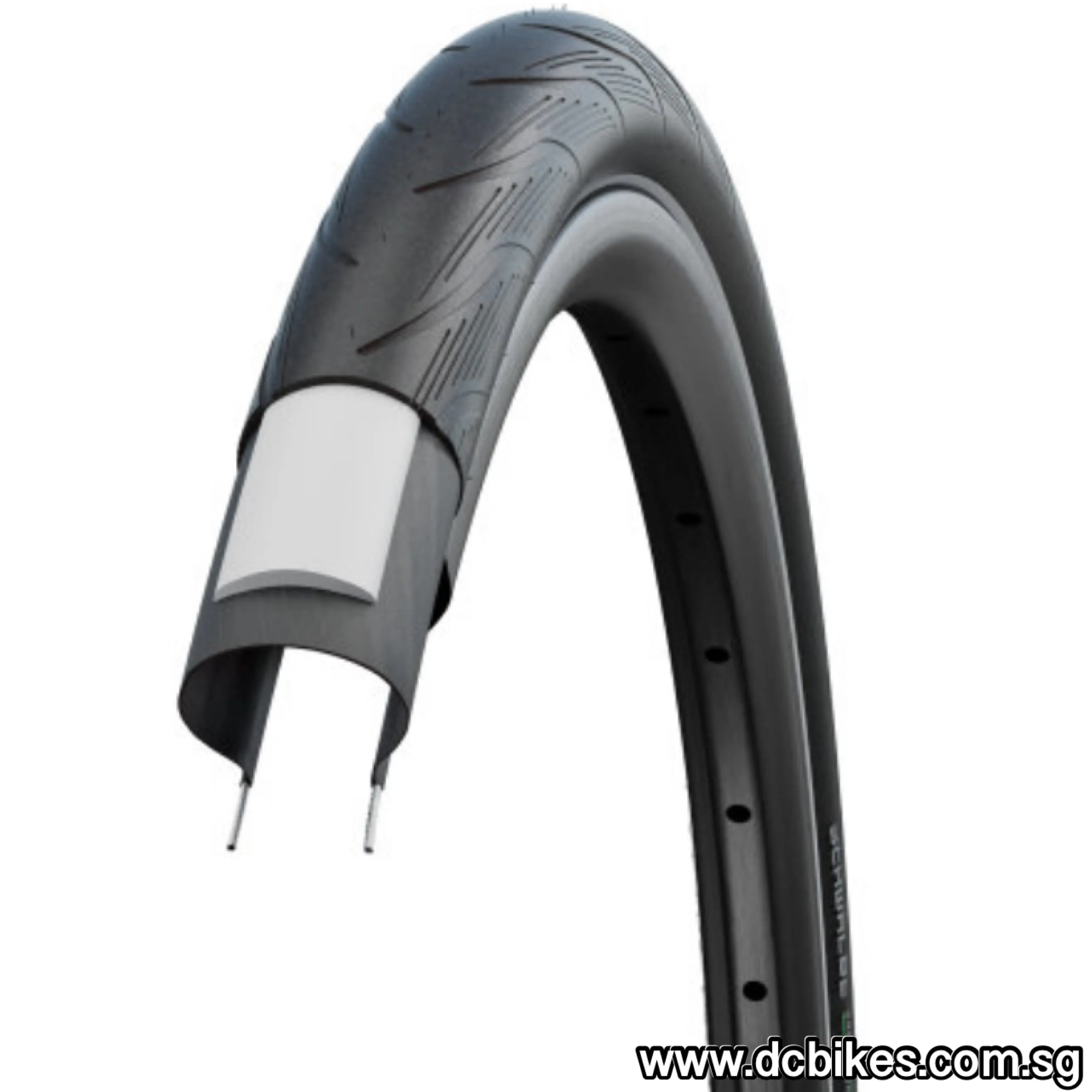 Schwalbe 26 X 1.5 Spicer Puncture Guard Bicycle Ebike Plus Wire Bead Reflex Tyre - Etrto :  40-559 (1 Tire)