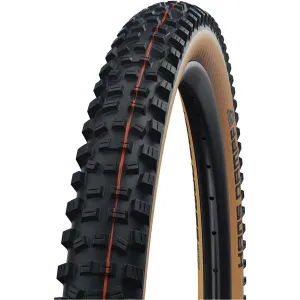 Schwalbe Hans Dampf Tire 29 x 2.35, Tubeless, Folding, Black/Tan, Evolution Line, Addix Soft, Super Trail, Mountain Bike Tire