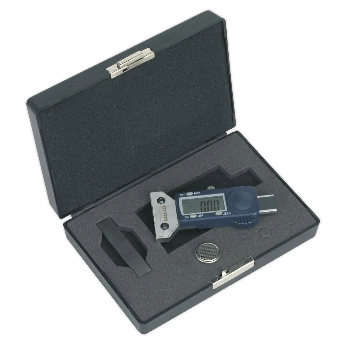 Sealey Calibrated Digital Tyre Tread Depth Gauge VOSA Approved MOT Testing