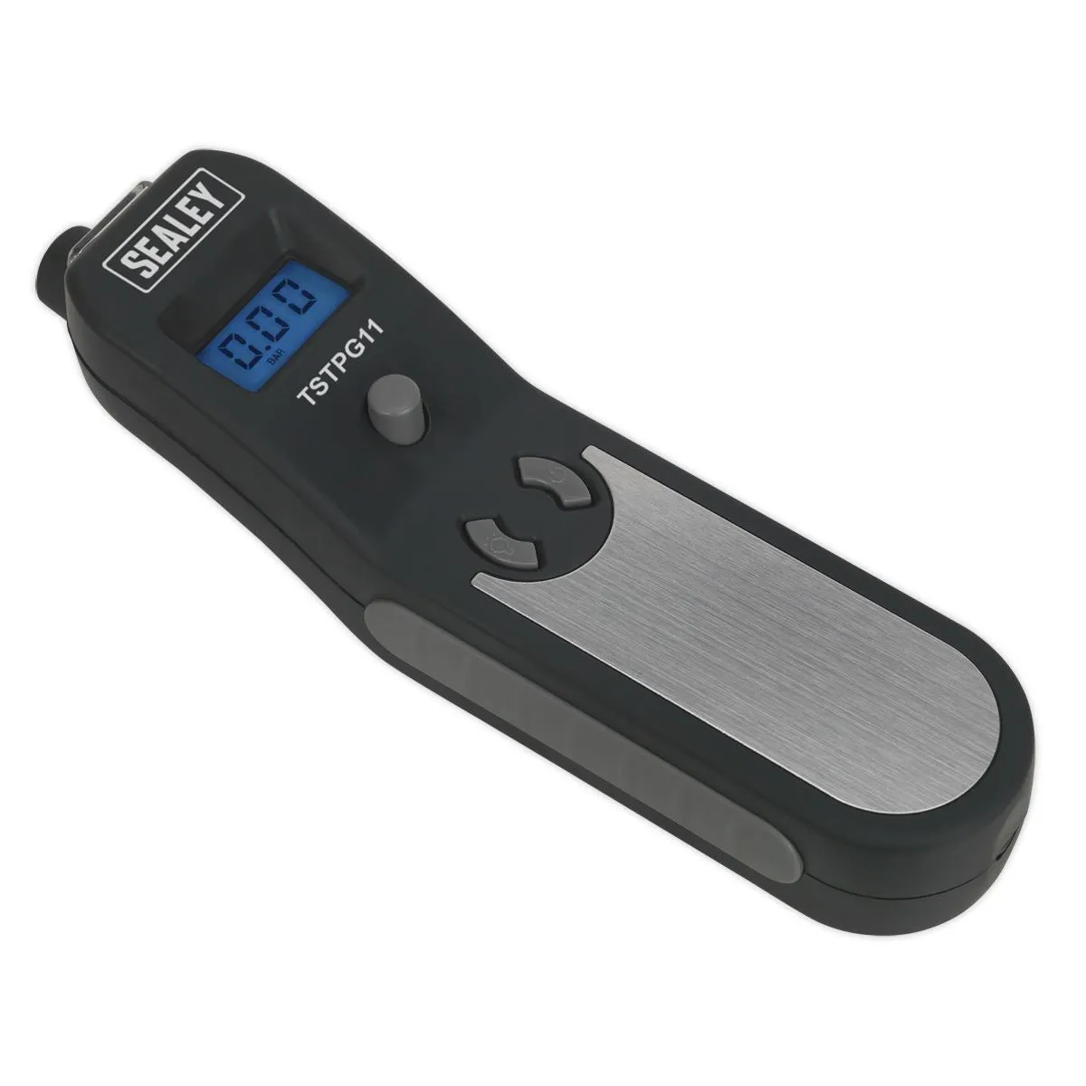 Sealey Digital Tyre Pressure and Tread Depth Gauge Work Light 0-20mm LED Display