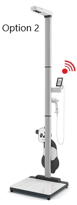 seca 655 - (HR /US) - NEW Class III digital high capacity hand-rail scale with BMI & WiFi connectivity, user & patient ID on-screen verification and optional ultrasound height measure