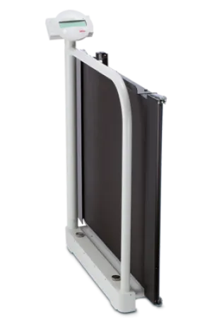 seca 677r - Class III high capacity digital wheelchair scale with folding handrail, BMI. RS232 interface - ideal for Renal Units