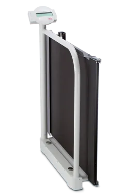 seca 677r - Class III high capacity digital wheelchair scale with folding handrail, BMI. RS232 interface - ideal for Renal Units