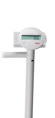 seca 677r - Class III high capacity digital wheelchair scale with folding handrail, BMI. RS232 interface - ideal for Renal Units