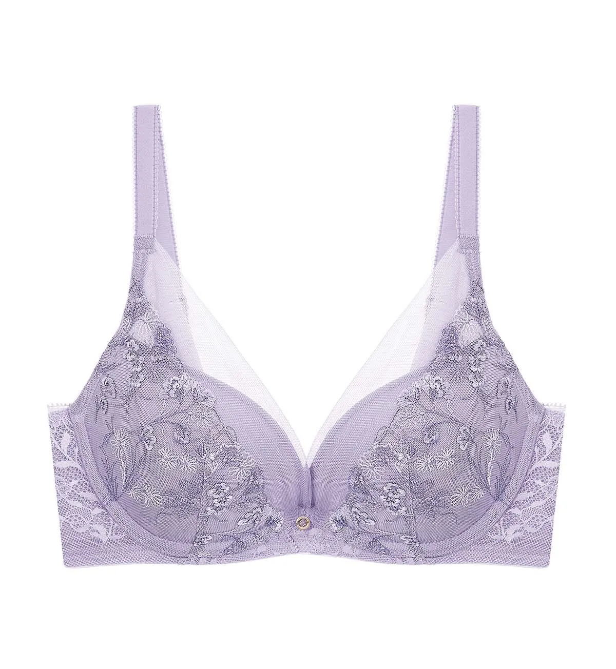 Sensual Spotlight Wired Push Up Deep V Bra