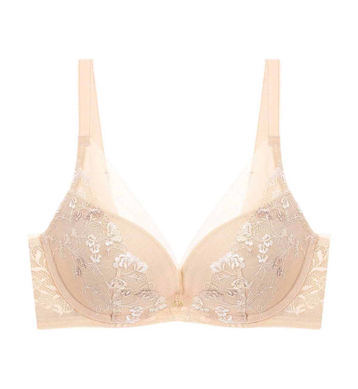 Sensual Spotlight Wired Push Up Deep V Bra
