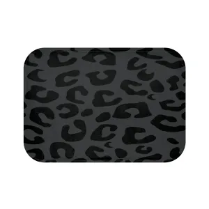 Shadow Leopard Memory Foam Bath Mat