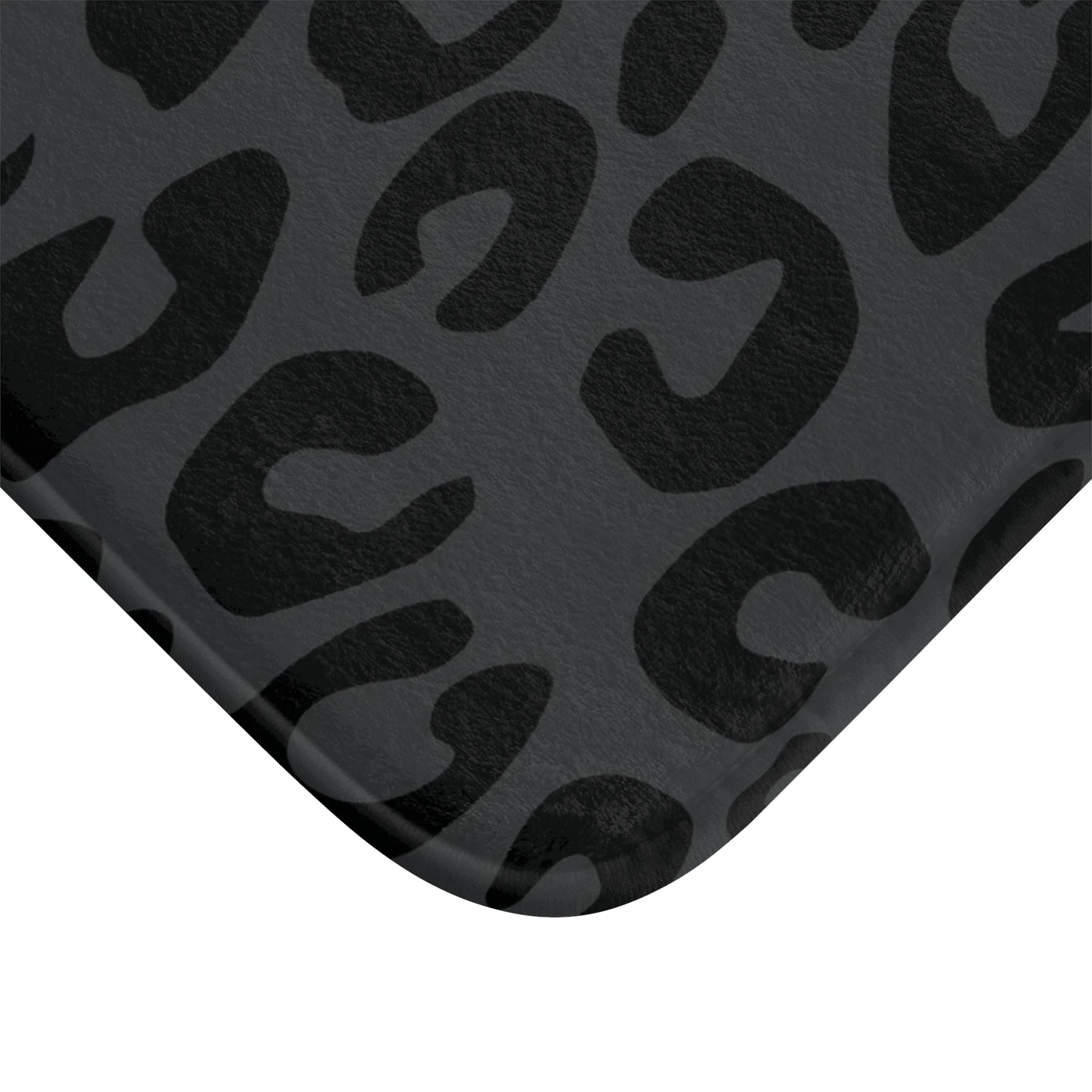 Shadow Leopard Memory Foam Bath Mat