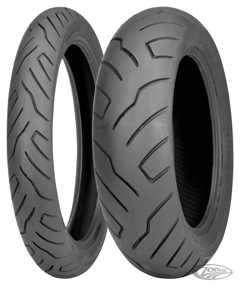 SHINKO SR999 REAR TIRES. Tubeless.
