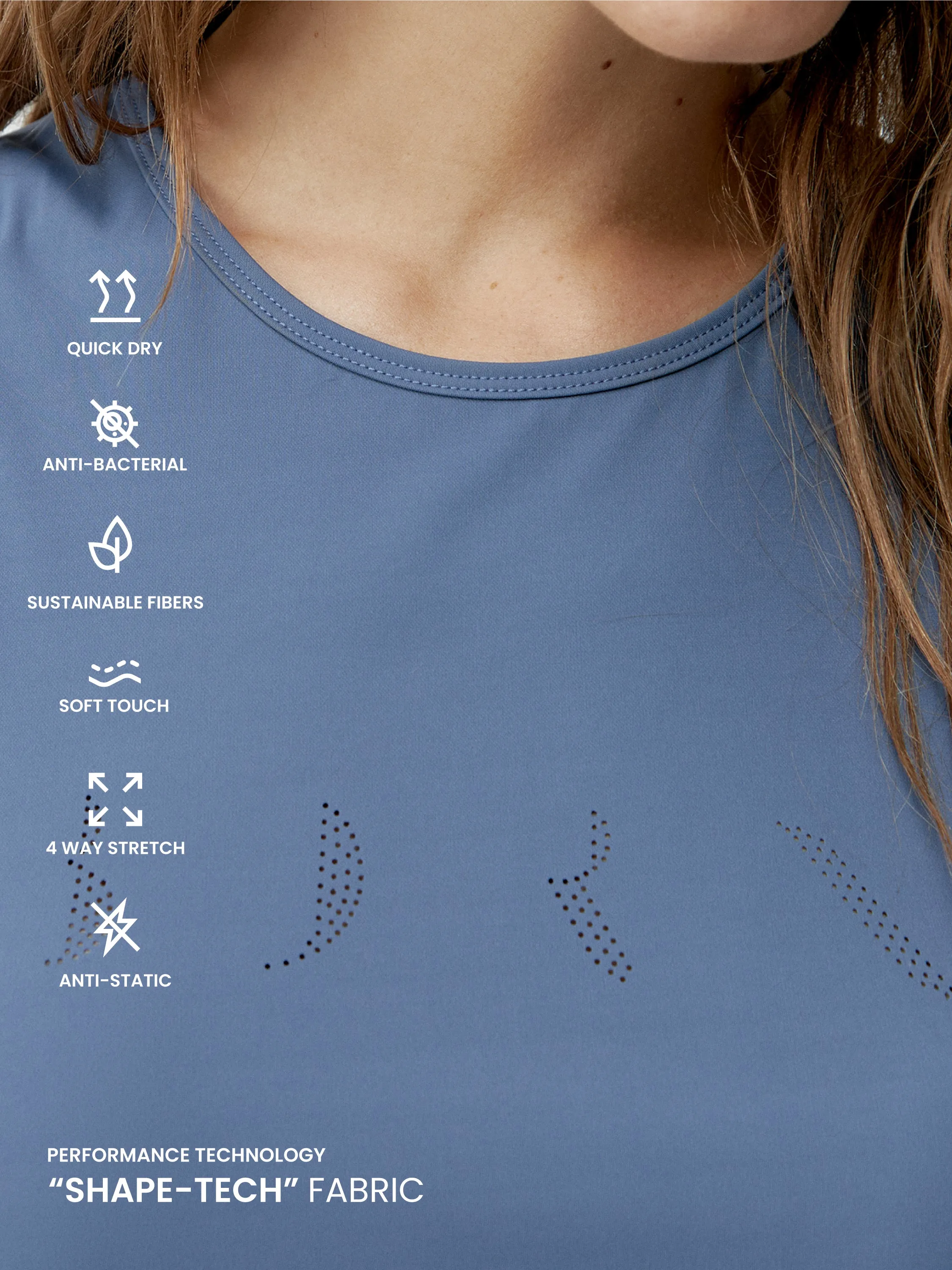Shirt Keira Bluestone