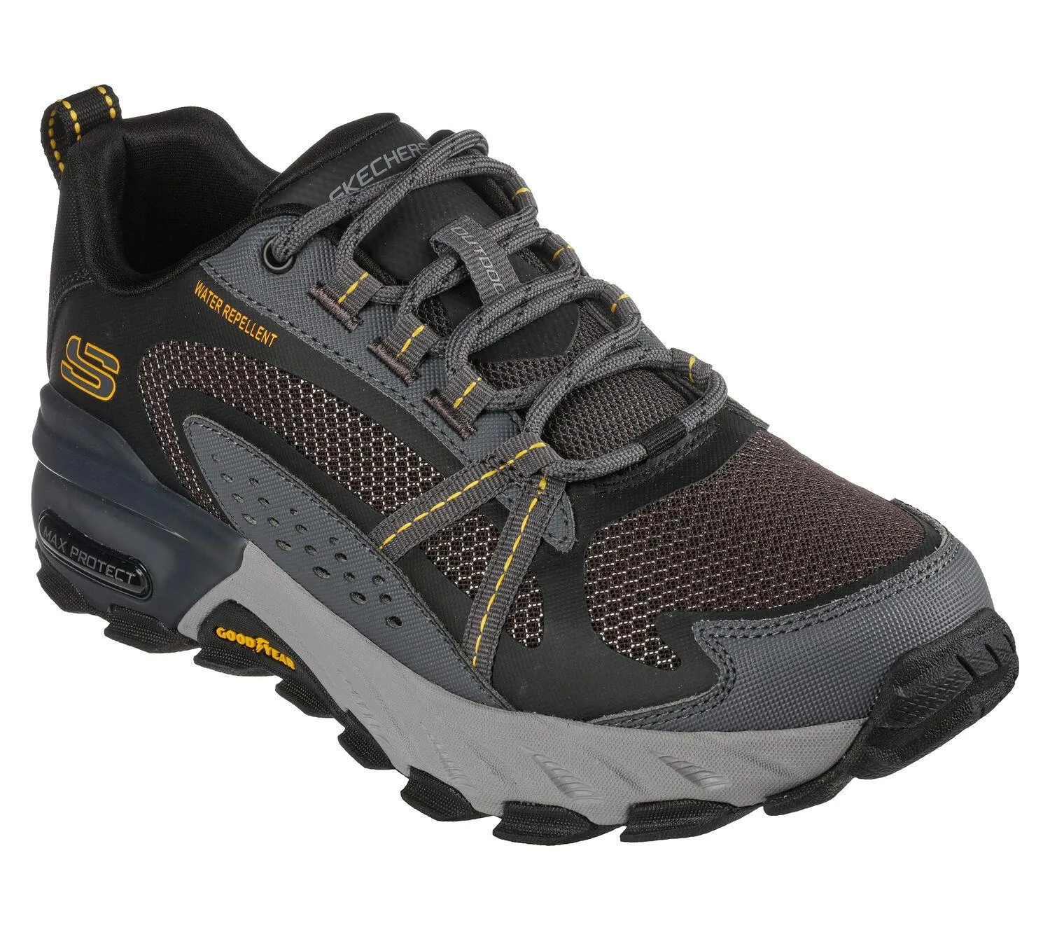 Skechers 237303 Max Protect Walking-Sneaker für Herren in weiter Passform