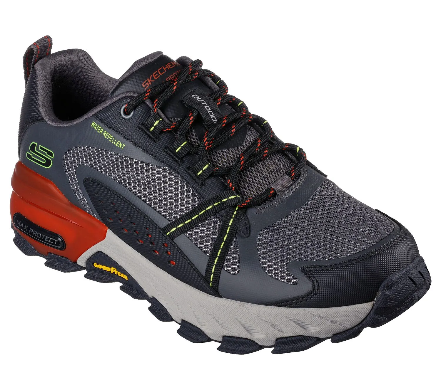 Skechers 237303 Max Protect Walking-Sneaker für Herren in weiter Passform